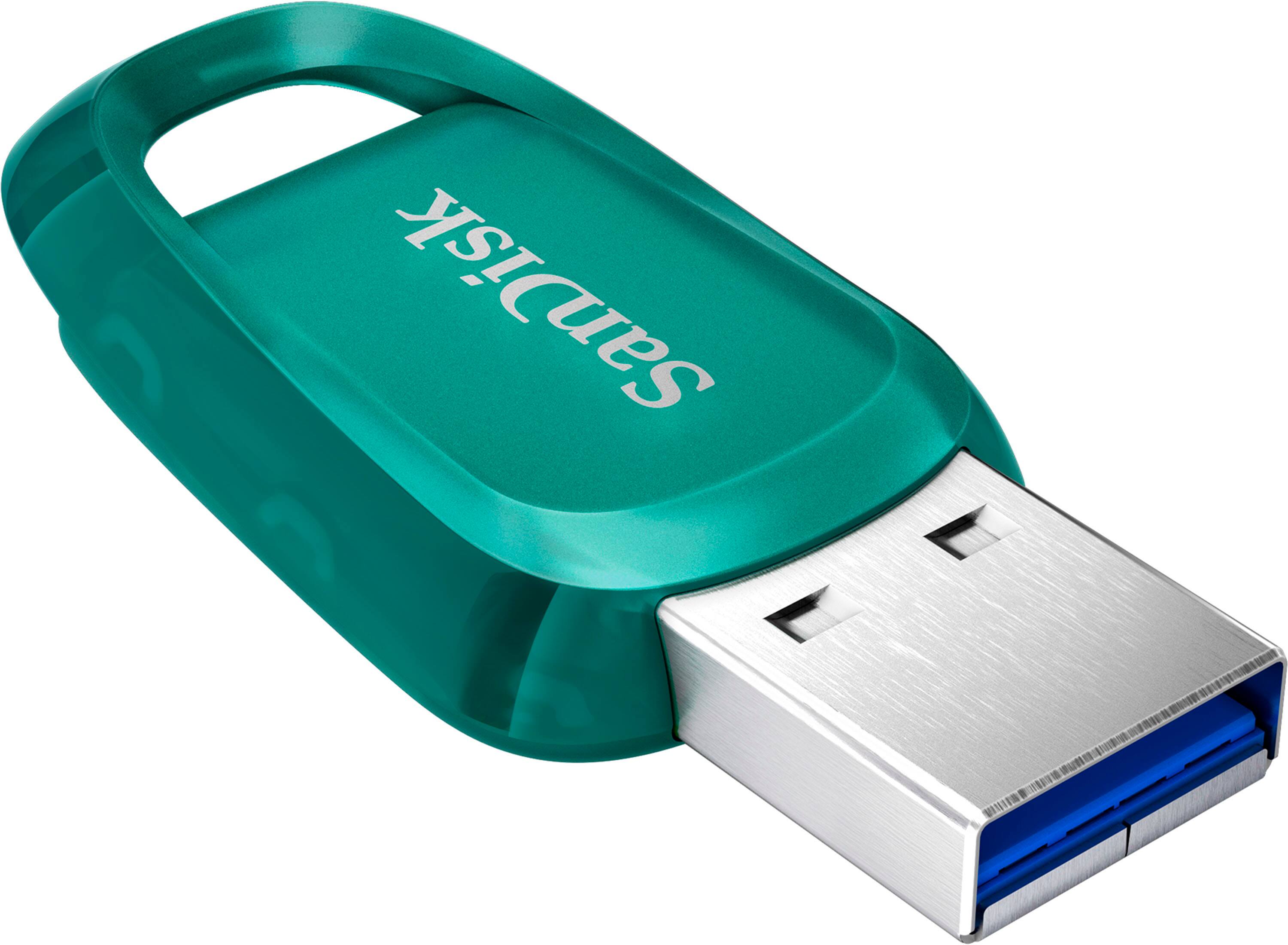 Pen Drive SanDisk - Unidade Flash Ultra Eco 128 GB USB 3.2 Gen 1 Tipo A - Verde-SDCZ96-128G-A46