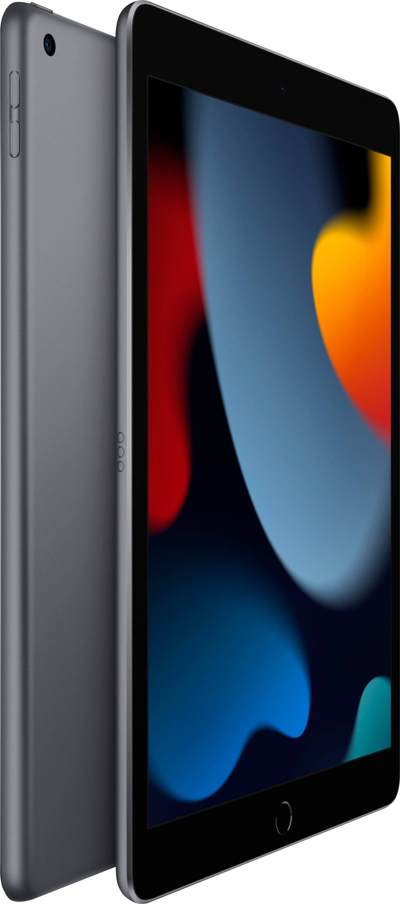 Apple - iPad recondicionado de 10,2 polegadas certificado pelo Geek Squad com Wi-Fi - 64 GB - cinza espacial-TI-GSRF MK2K3LL/A