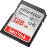 SanDisk - Cartão de memória Ultra PLUS 128GB SDXC UHS-I-SDSDUWC-128G-AN6IN