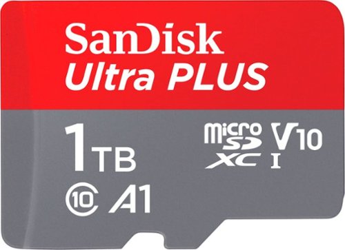 SanDisk - Cartão de memória microSDXC UHS-I Ultra PLUS 1TB-SDSQUBL-1T00-AN6MA
