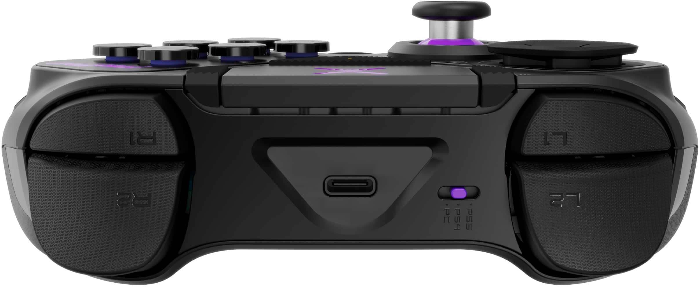 PDP - ctrl s/fio p/ p/ vídeo gameVictrix Pro BFG p/ PS5, PS4 e PC, áudio 3D Sony, botões modulares/gatilhos de embreagem/joystick - preto-052-002-BK