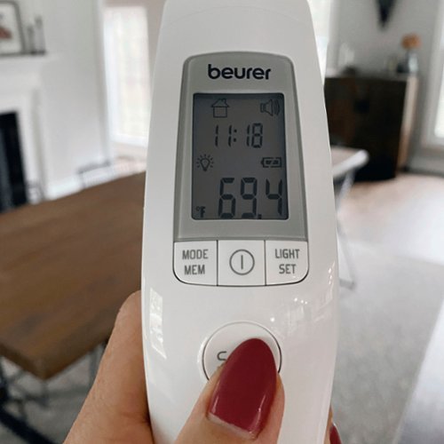 Beurer - Termômetro sem contato 3 em 1 - Branco-FT90