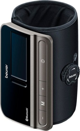 Beurer - Monitor de pressão arterial Bluetooth de peça única - Preto-BM81