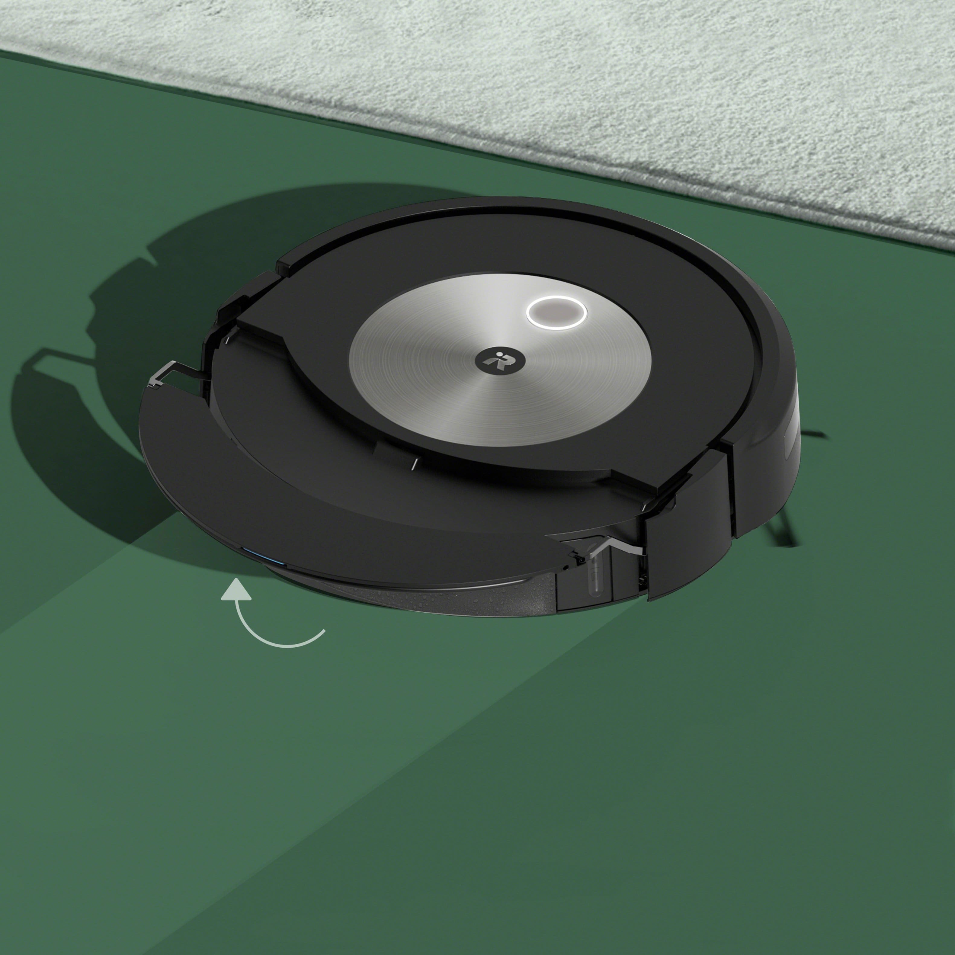 iRobot - Roomba Combo j7+ Robô aspirador e esfregão com esvaziamento automático - Grafite-C755020