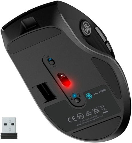 JLab - Mouse sem fio JBuds - Preto-MJBMOUSERBLK124