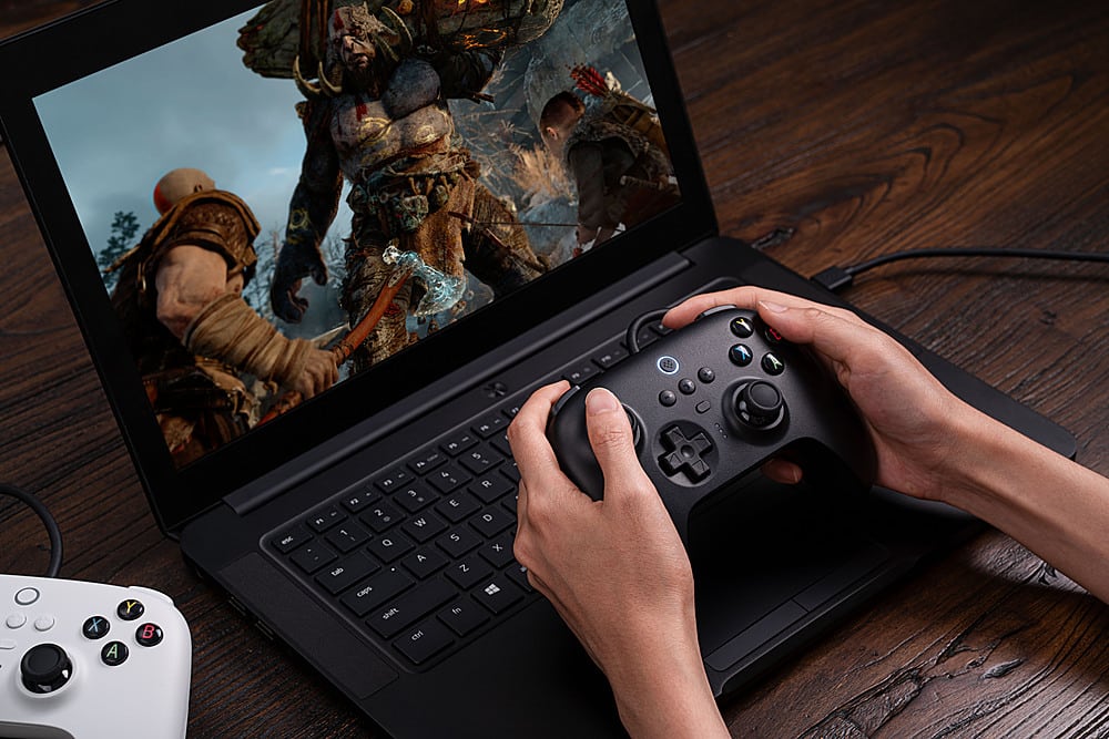 8BitDo - Controle com fio para video game para PC - Preto-82CA02