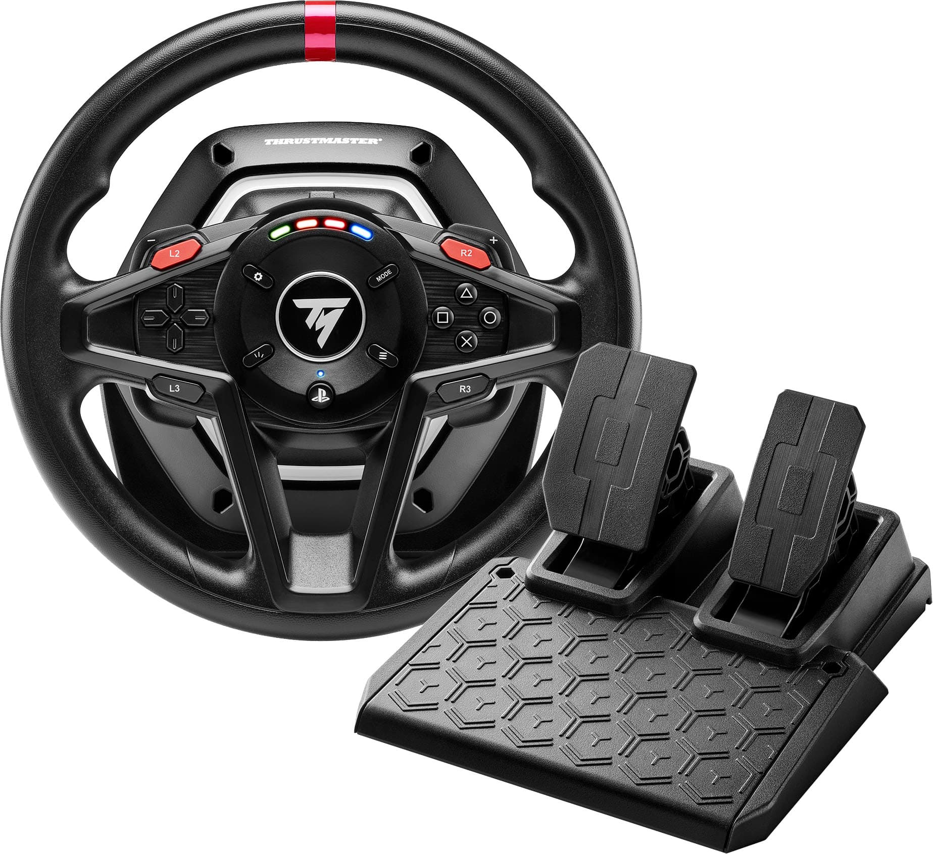 Thrustmaster - Volante de corrida T128 para PlayStation 4, 5 e PC - Preto-4169096