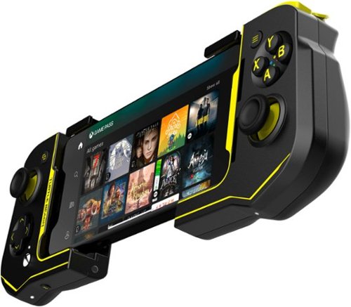 Turtle Beach - Controle Bluetooth de viode game de jogo Atom para telefones Android - Preto/Amarelo-TBS-0760-05