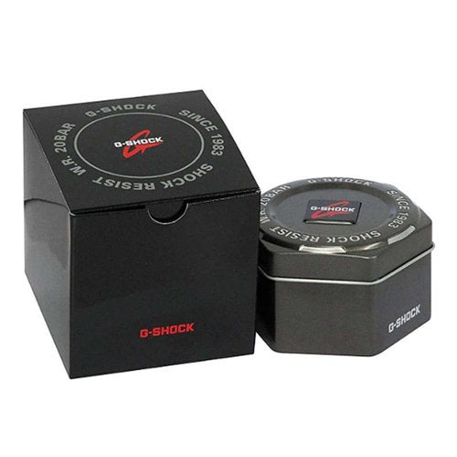 Casio - Relógio masculino G-Shock Mudmaster com sensor triplo analógico-digital Mobile Link 51 mm - Preto-GGB100-1A
