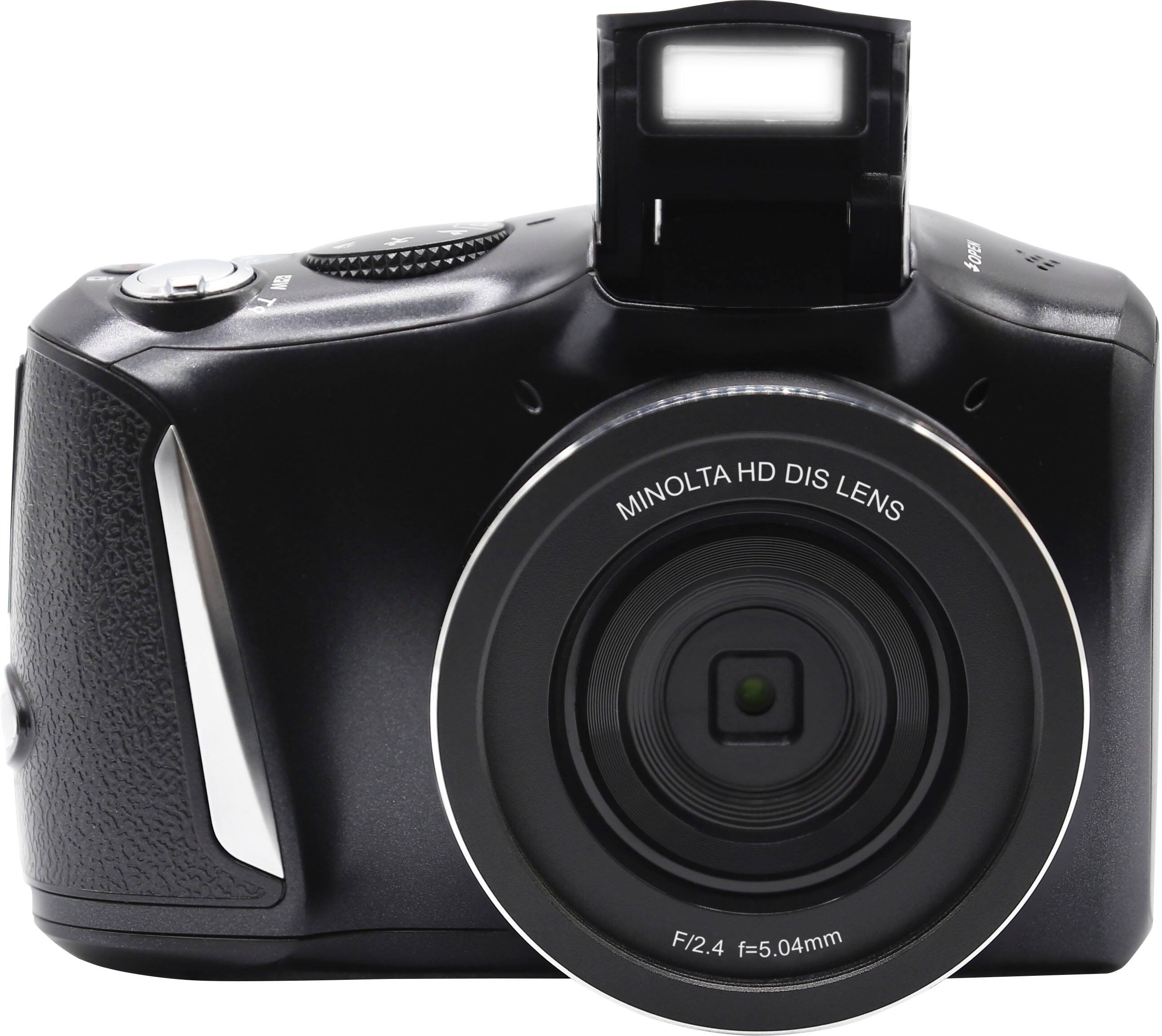 Minolta - MND50 4K Video 48.0 Megapixel Digitial Câmera Fotográfica - Preto -MND50-BK