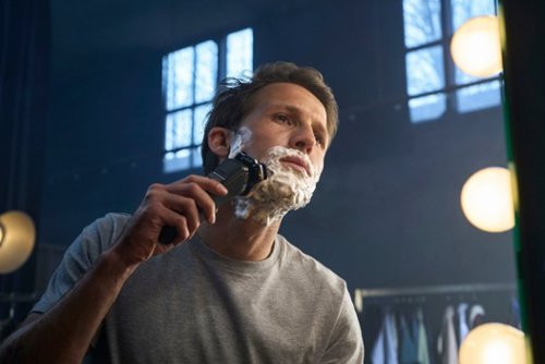 Philips Norelco - Shaver 7200, barbeador elétrico recarregável úmido e seco com tecnologia SenseIQ e aparador pop-up - Preto-S7887/82