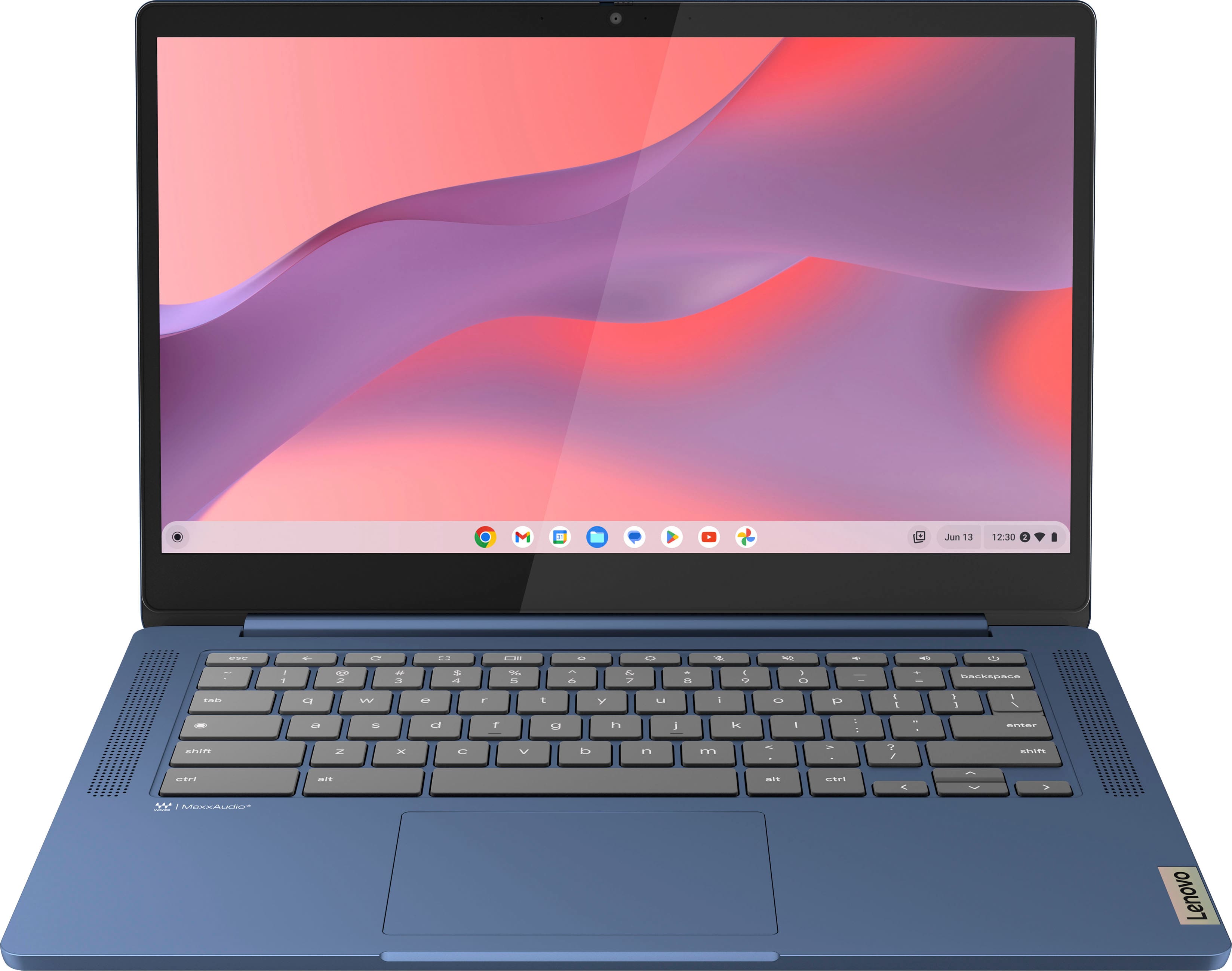 Lenovo - Laptop IdeaPad Slim 3 Chromebook - Laptop FHD Touchscreen de 14" - MediaTek Kompanio 520 - 4 GB - 64 GB eMMC - Abyss Blue-82XJ0000US