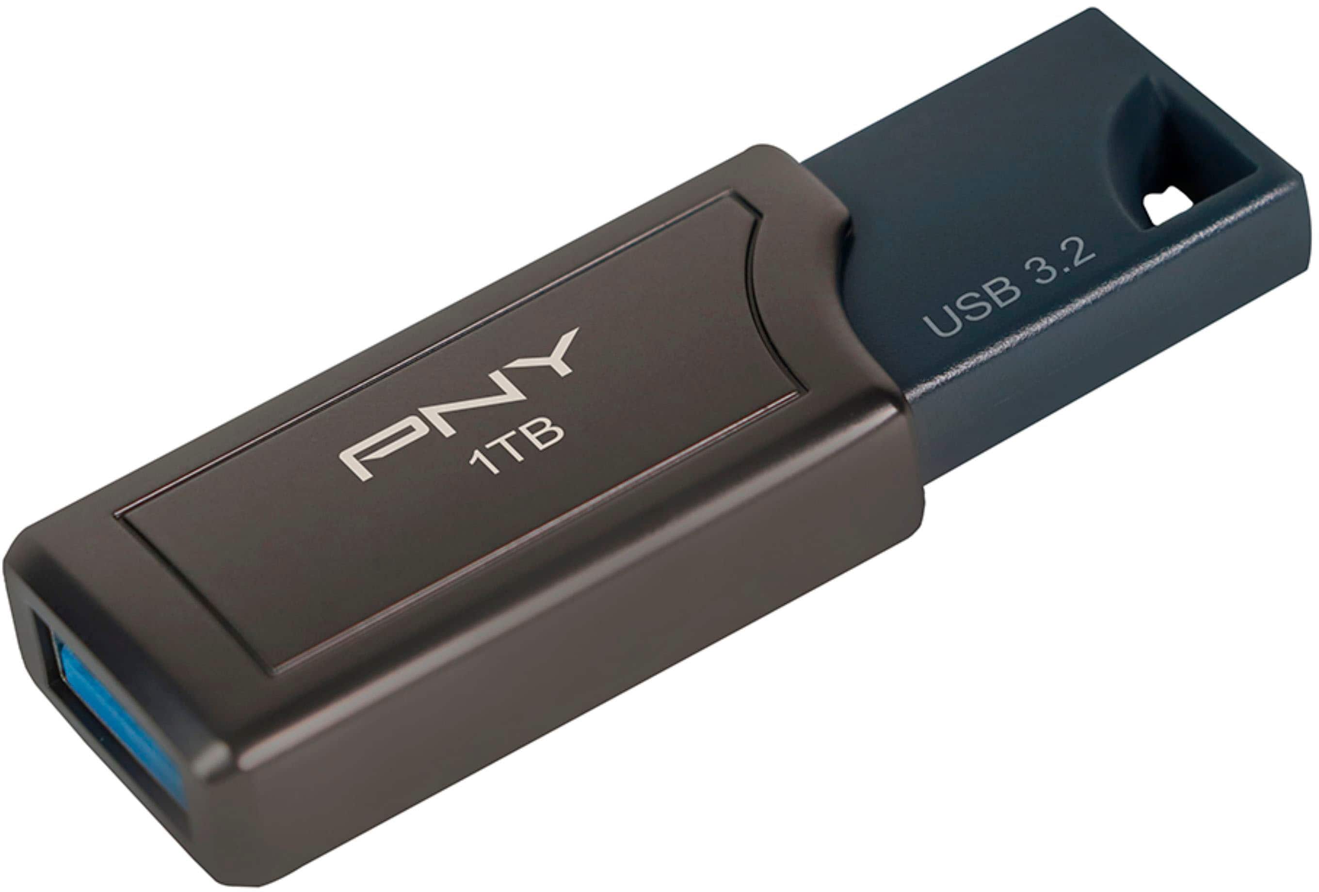Pen Drive PNY - Unidade flash PRO Elite V2 1TB USB 3.2 Gen 2 - Preto-P-FD1TBPROV2-GE