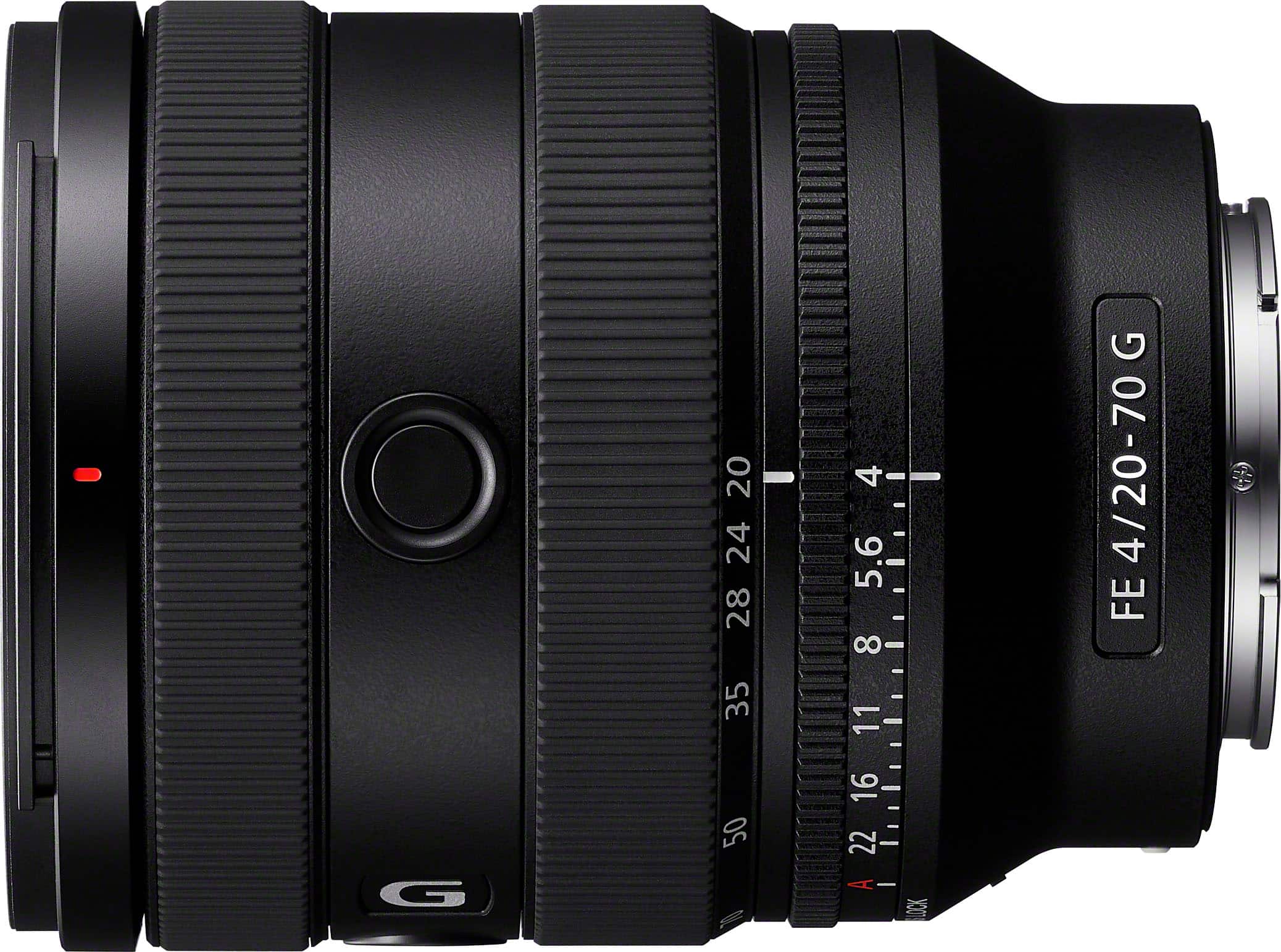 Sony - Lente zoom padrão FE 20-70mm F4 G Full Frame para câmeras de montagem E - Preto-SEL2070G