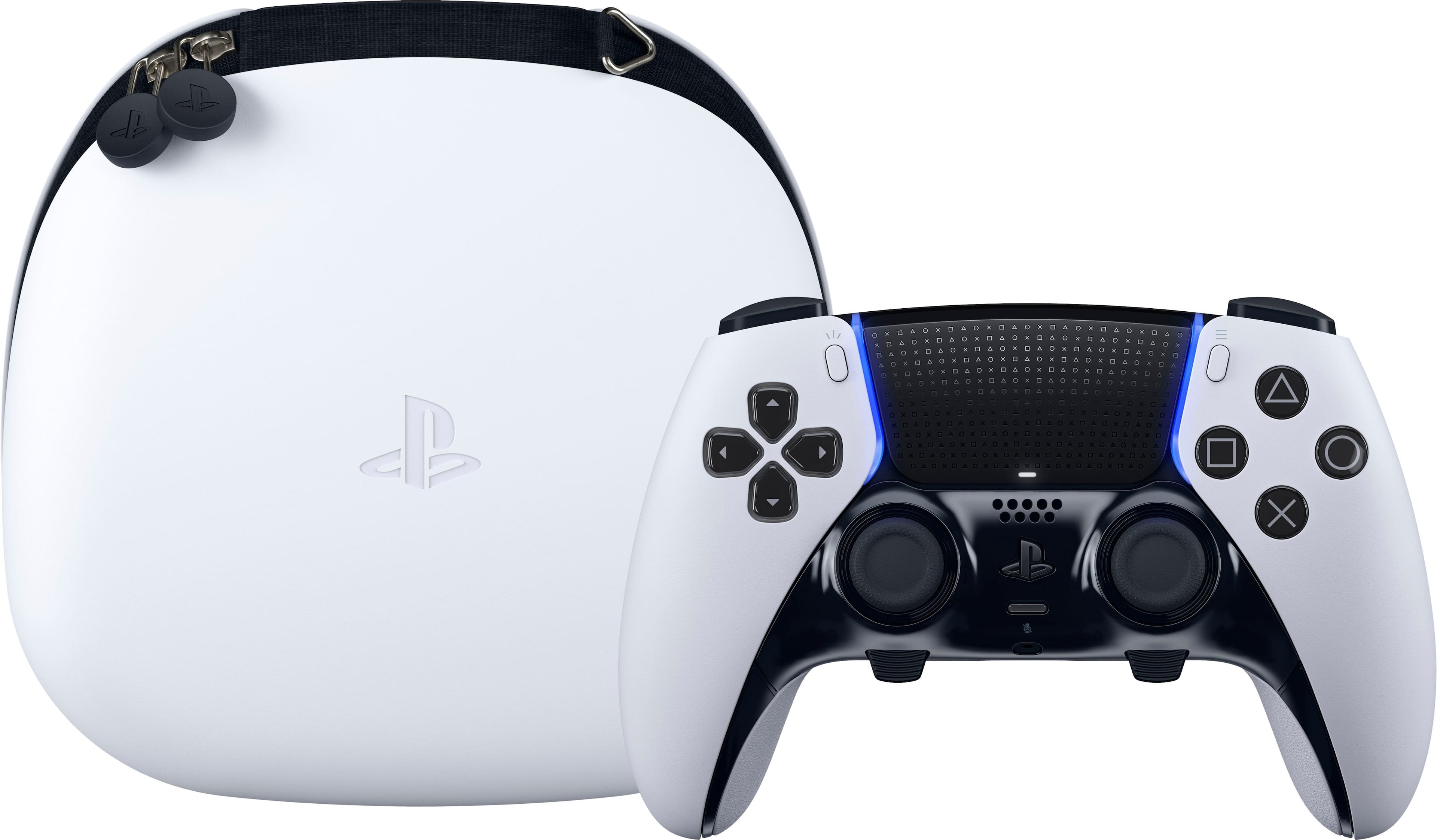 Sony - Controle sem fio para para vídeo gameDualSense Edge - Preto Branco-1000035016