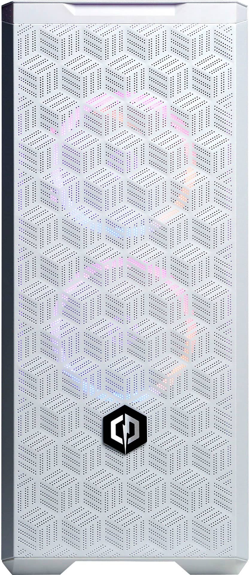 CyberPowerPC - Desktop Gamer Xtreme Gaming - Intel Core i5-12400F - 16GB de memória - NVIDIA GeForce RTX 3050 - SSD de 500GB - Branco-GXI3600BSTV2