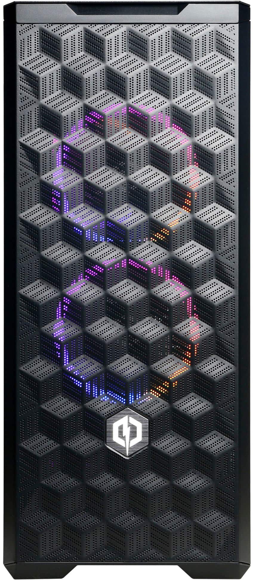 CyberPowerPC - Gamer Master Gaming Desktop - AMD Ryzen 7 5700 - 16GB de memória - NVIDIA GeForce RTX 3060 Ti - SSD de 1TB - Preto-GMA5400BSTV7