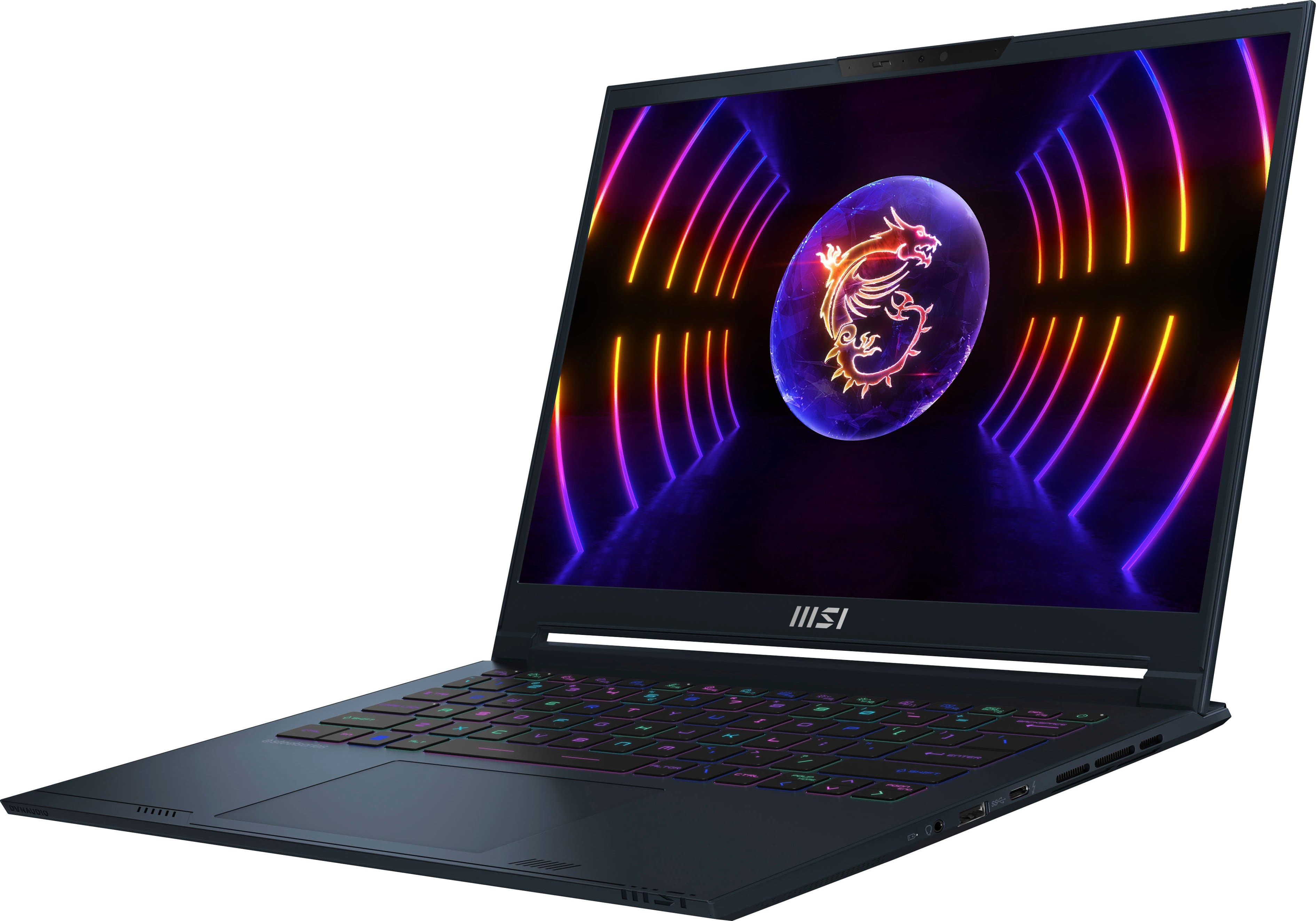 MSI - Stealth 14 14" 165Hz FHD + Ultra Thin Gaming Laptop-Intel Core i7-13620H com 16GB de memória-RTX 4060-1TB SSD - Star Blue-STEALTH1413041