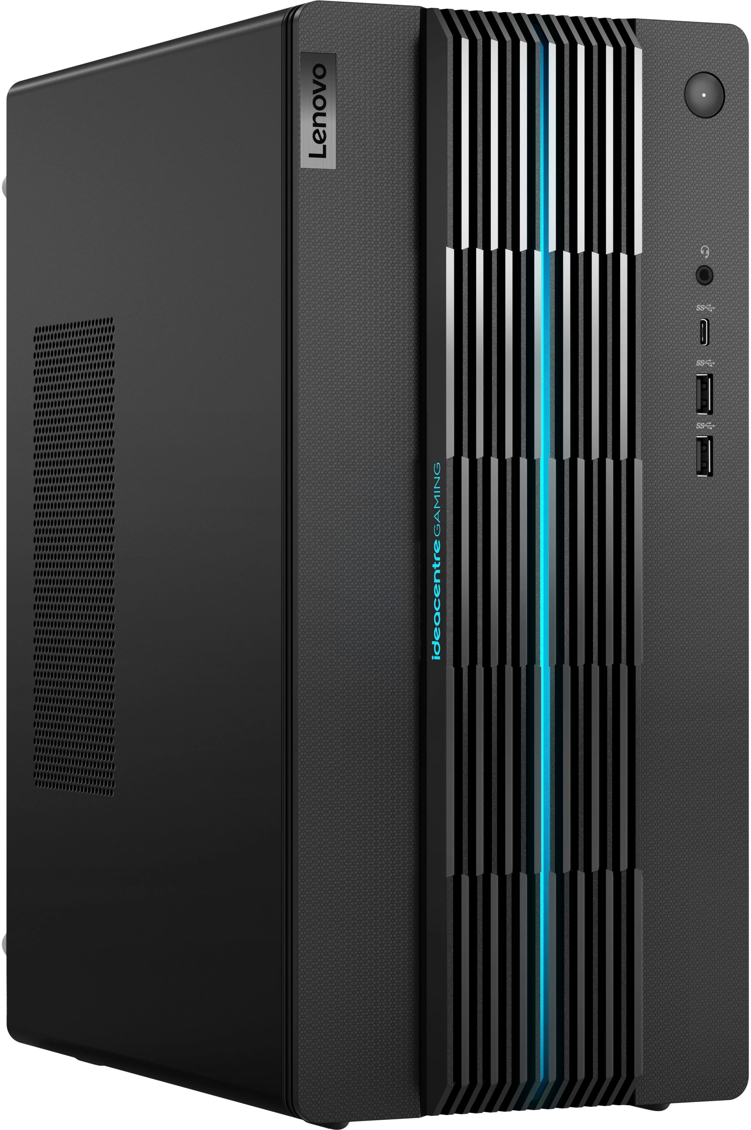 Lenovo - IdeaCentre Gaming 5i Gaming Desktop - Intel Core i5-12400F - 16GB de memória - NVIDIA RTX 3050 8GB - 512GB SSD - Raven Black-90T00009US