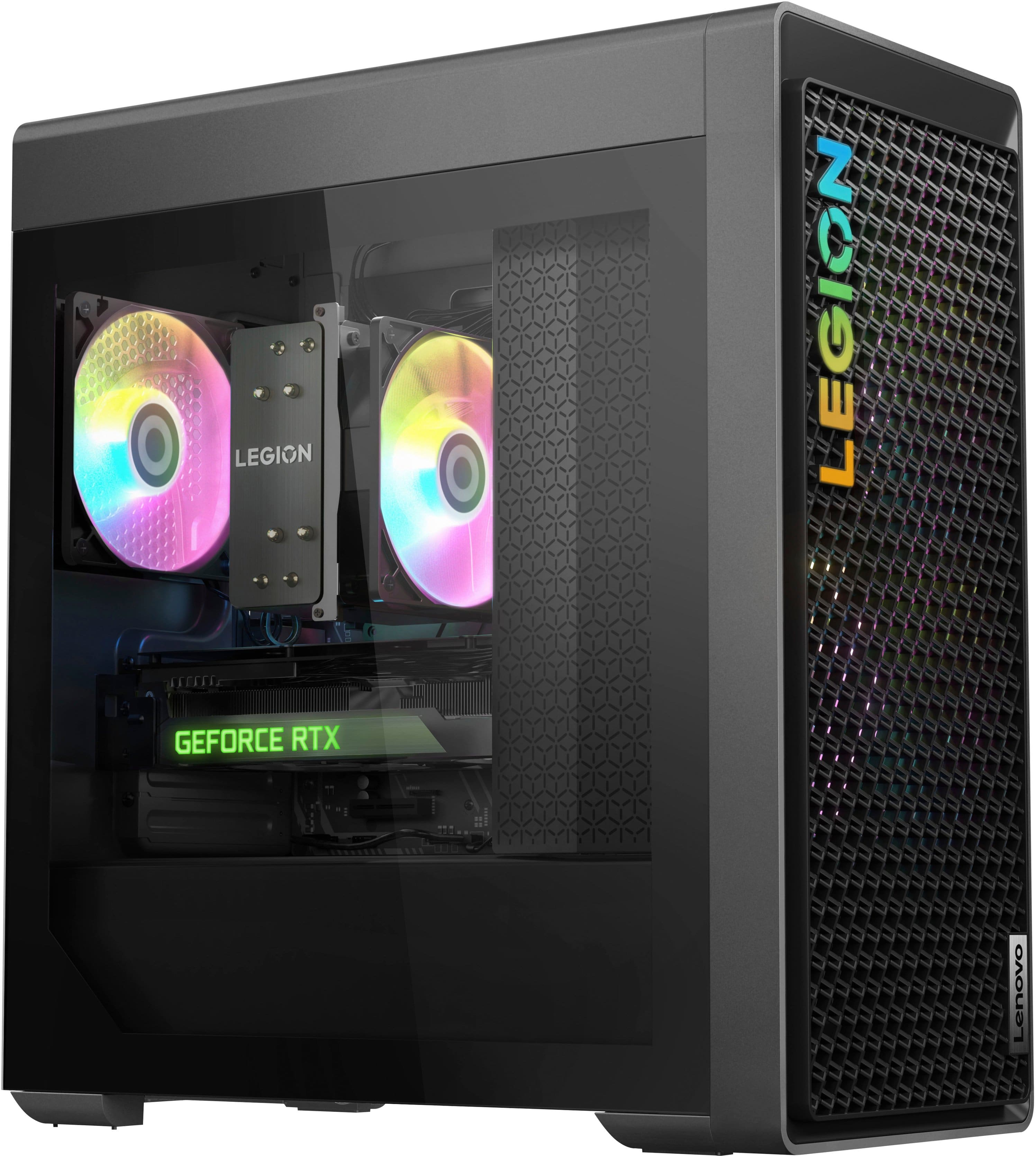 Lenovo - Legion Tower 5i Gaming Desktop - Intel Core i7-13700F - 16GB de memória - NVIDIA GeForce RTX 4070 12GB - 1TB SSD - Storm Grey-90UT000GUS