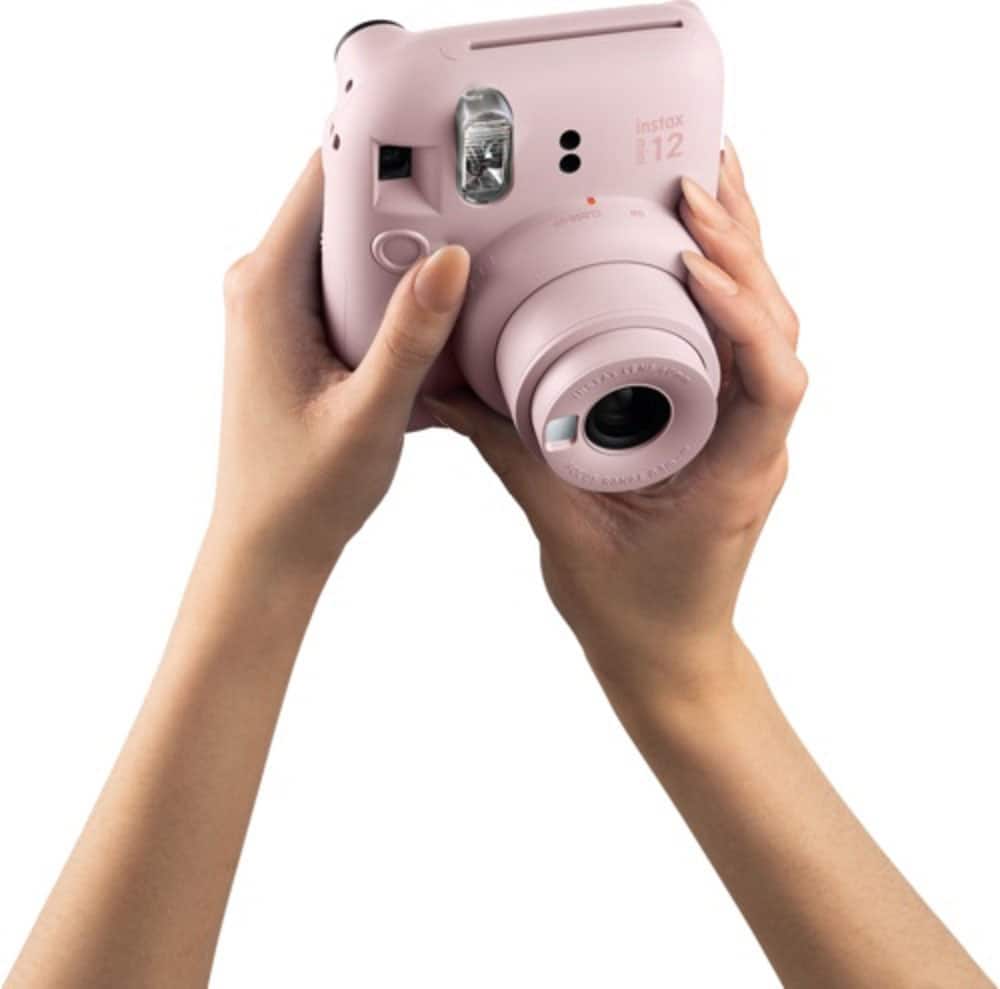 Fujifilm - Instax Mini 12 Instant Film Câmera Fotográfica - Pink-16806250