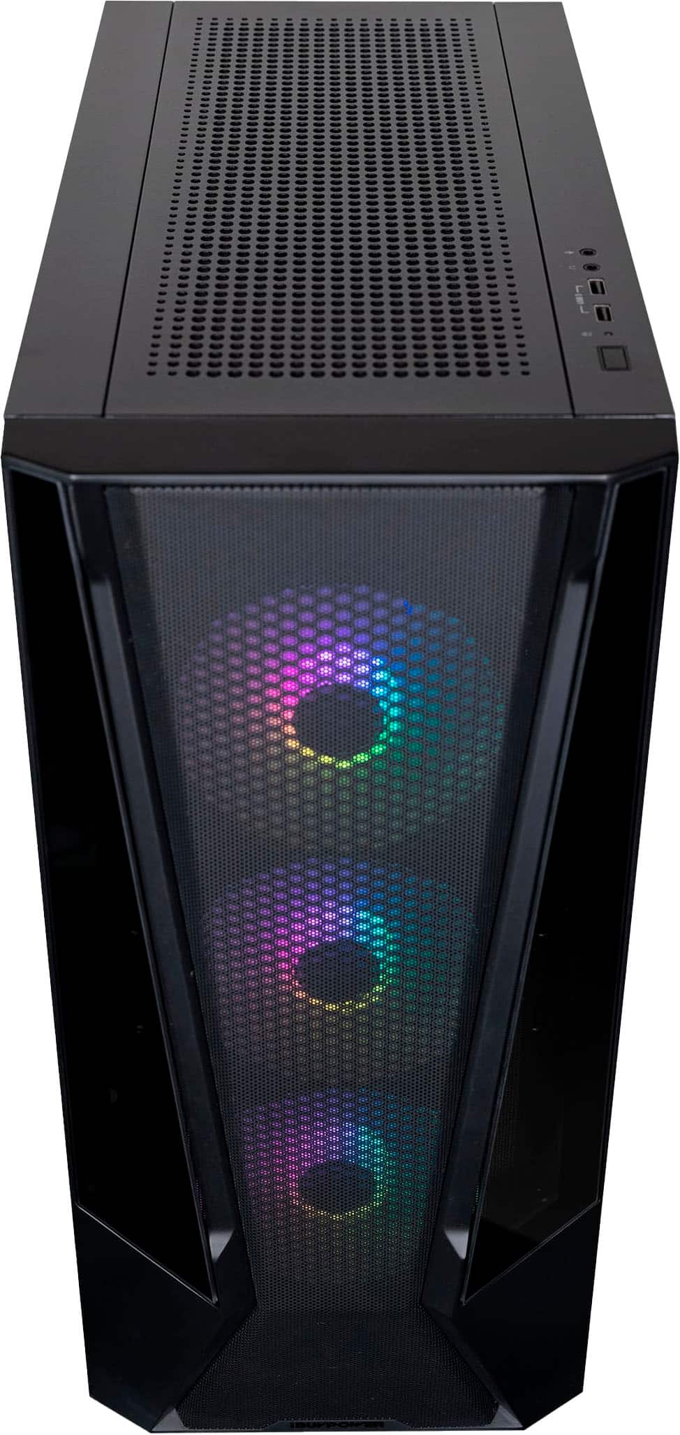 iBUYPOWER - TraceMesh Gaming Desktop - Intel Core i3-13100F - 8 GB de memória - NVIDIA GeForce GTX 1650 4 GB - 500 GB NVMe - Preto-TRACEMESHI3N16501
