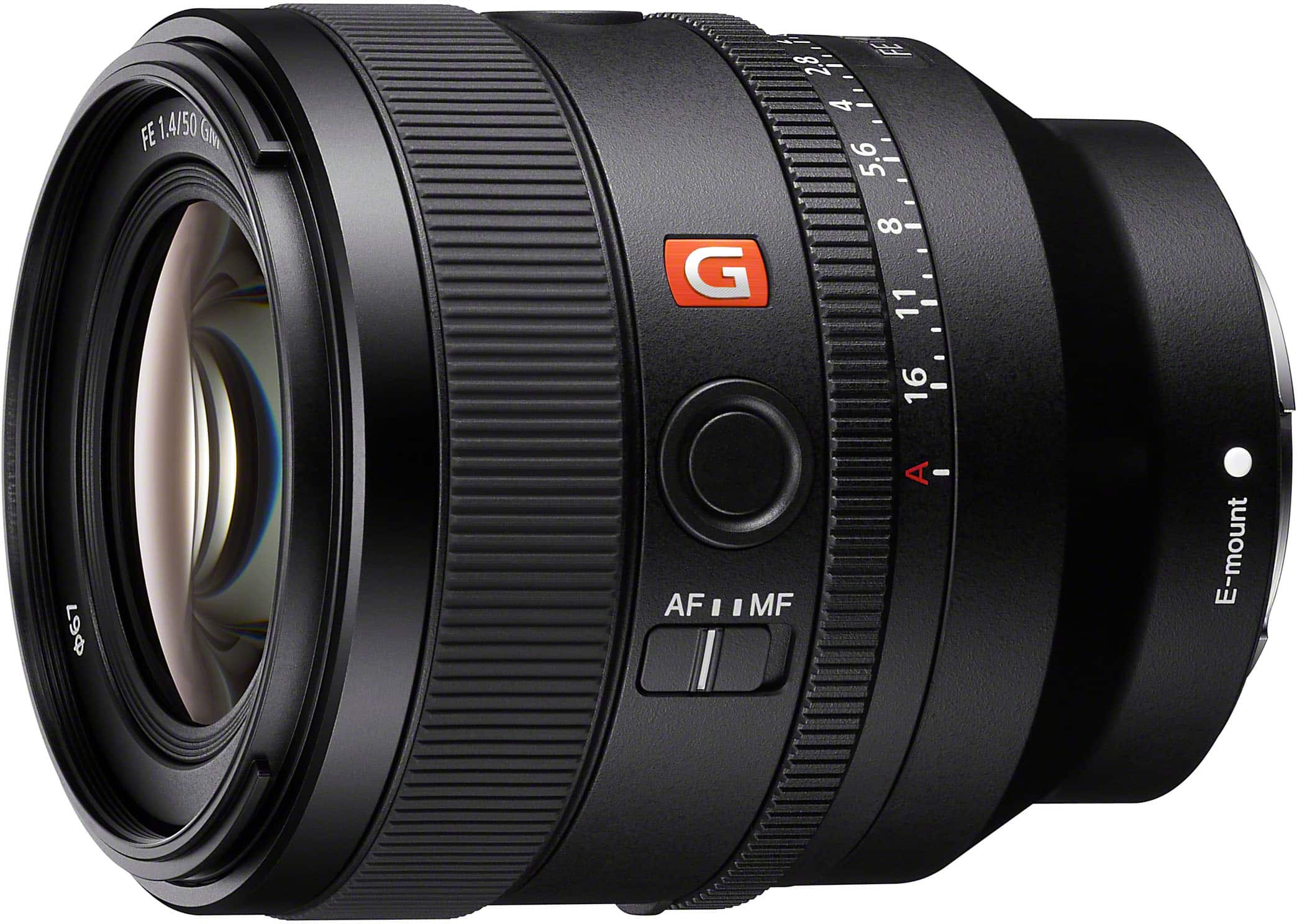 Sony - Lente G Master FE 50mm F1.4 GM Full-frame de grande abertura - Preto-SEL50F14GM