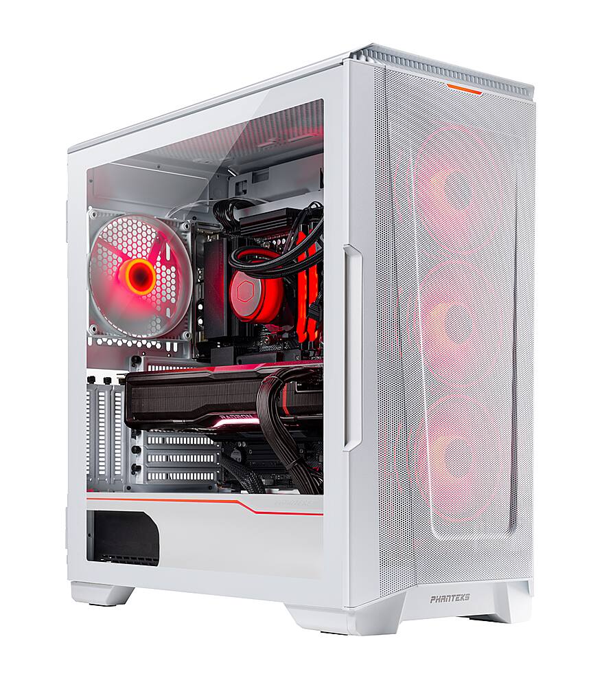 Skytech Gaming - Eclipse Gaming Desktop - AMD Ryzen 9 7900X - AMD Radeon 7900XTX - 32 GB de memória - SSD NVMe de 2 TB - Branco-ST-ECLIPSE-0654-W-BU