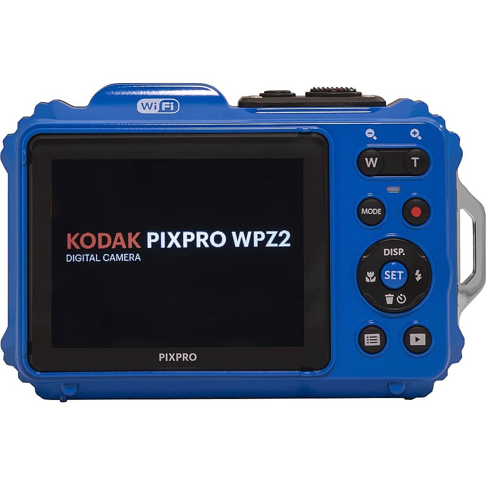 Kodak - PIXPRO WPZ2 16.0-Megapixel Câmera Fotográfica Compacta a Prova d'a água - Azul-WPZ2-BL