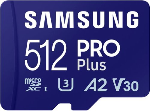Samsung - Cartão de memória microSDXC Pro Plus 512GB-MB-MD512SB/AM