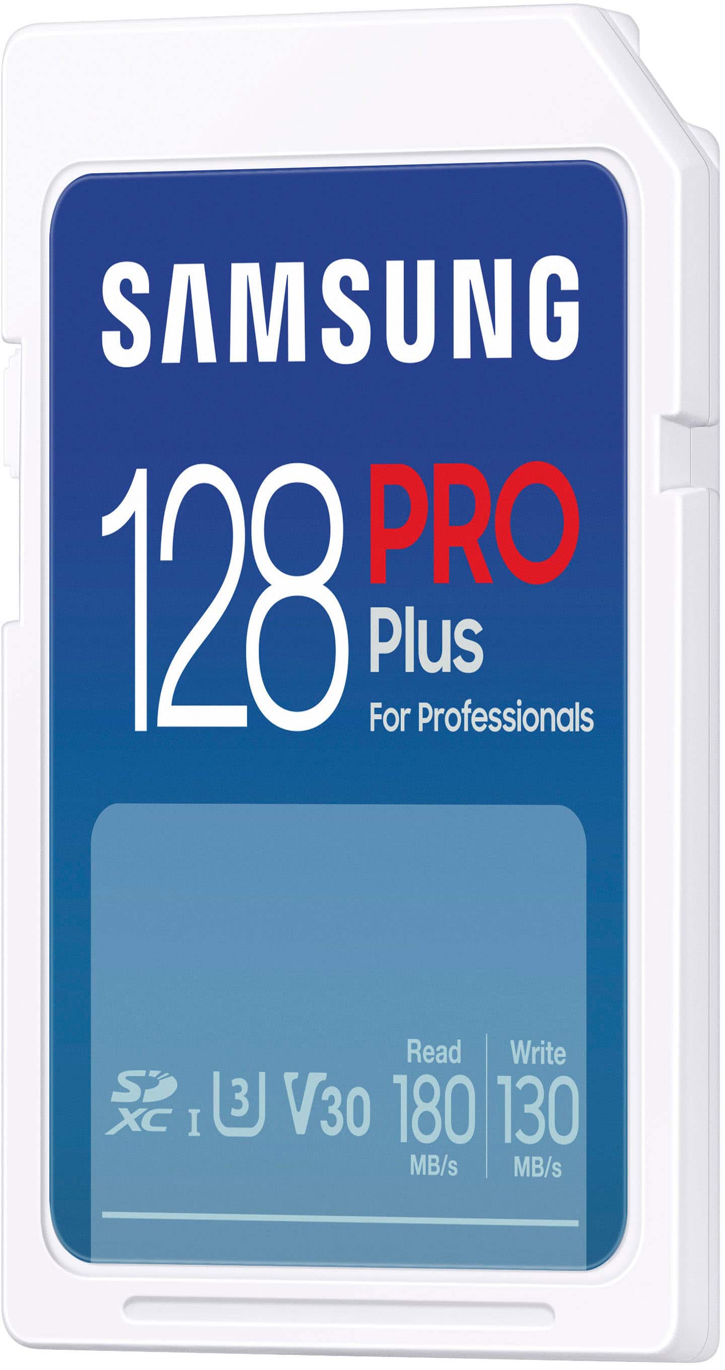 Samsung - Cartão de memória SDXC Pro Plus 128 GB-MB-SD128S/AM