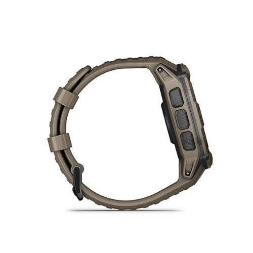 Garmin - Smartwatch Instinct 2X Solar Tactical Edition 50 mm Polímero reforçado com fibra - Tan-010-02805-12