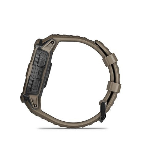 Garmin - Smartwatch Instinct 2X Solar Tactical Edition 50 mm Polímero reforçado com fibra - Tan-010-02805-12