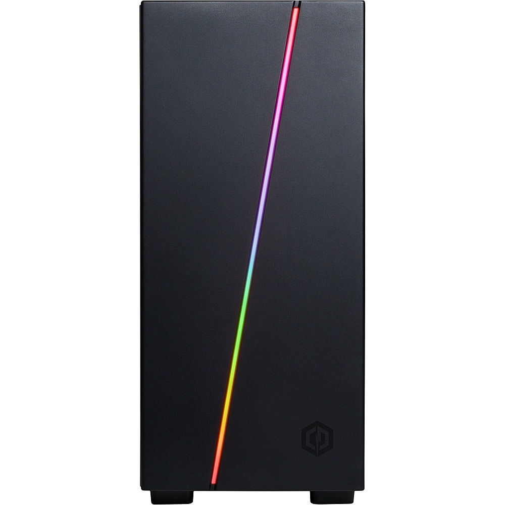 CyberPowerPC - Gamer Master Gaming Desktop - AMD Ryzen 7 7700 - 16GB de memória - NVIDIA GeForce RTX 4070 - SSD de 1TB - Preto-GMA9340CPG