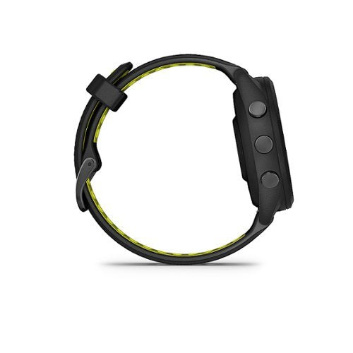 Garmin - Forerunner 265S GPS Smartwatch 42 mm Polímero reforçado com fibra - Preto-010-02810-03