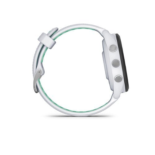 Garmin - Forerunner 265S GPS Smartwatch 42 mm Polímero reforçado com fibra - Preto/Whitestone-010-02810-04