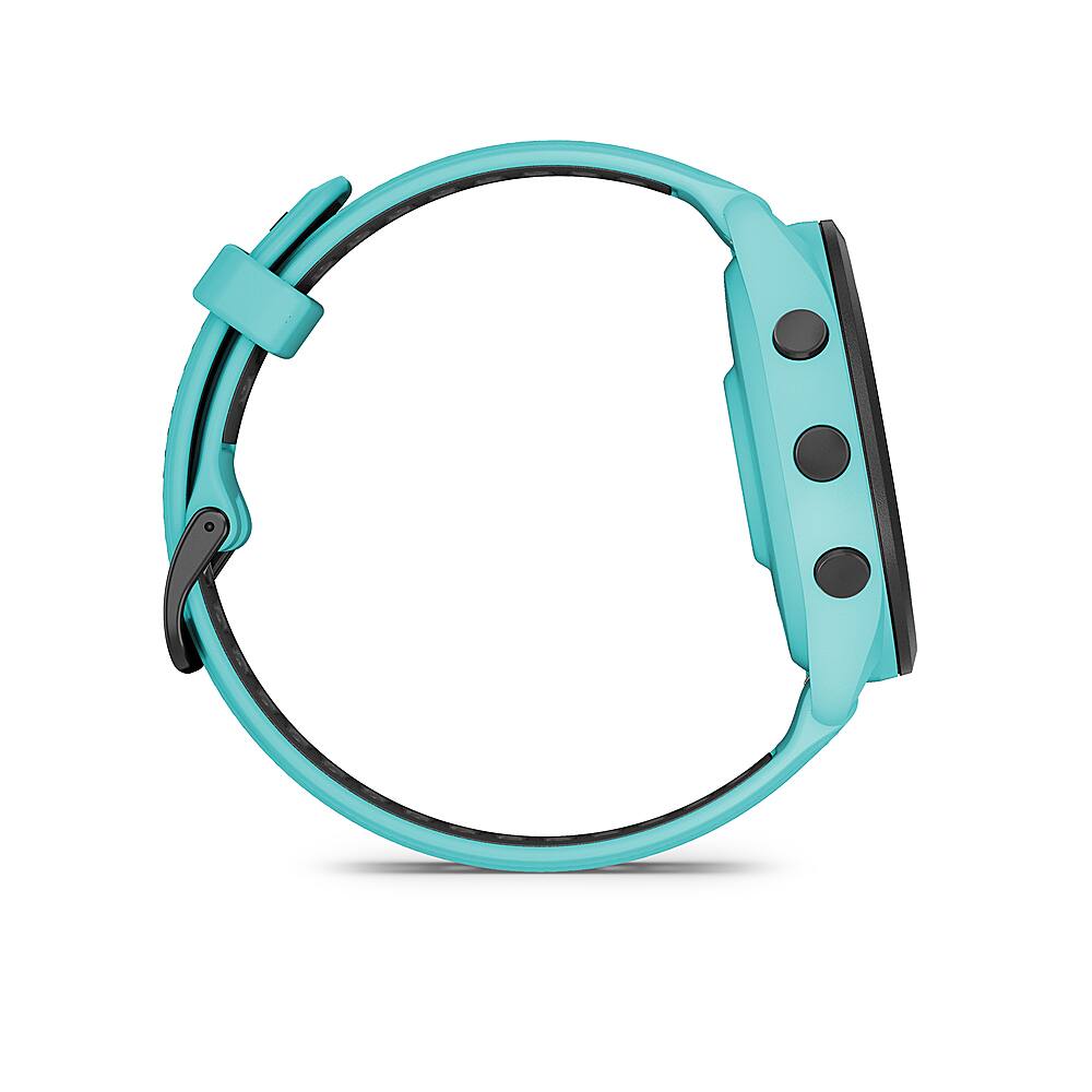 Garmin - Forerunner 265 GPS Smartwatch 46 mm Polímero reforçado com fibra - Preto/Aqua-010-02810-02