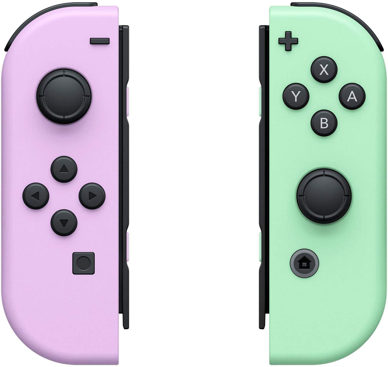 Nintendo - Controle sem fio para video game Joy-Con (L/R) - Roxo Pastel/ Verde Pastel-HACAJAWAF