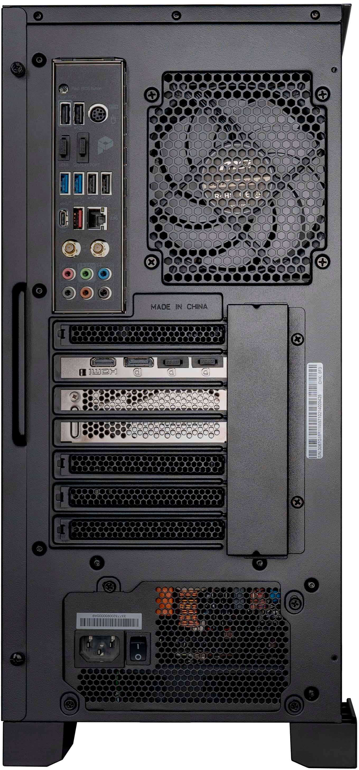 MSI - Aegis R Gaming Desktop - Intel Core i7-13700F - 16GB de memória - NVIDIA GeForce RTX 4060 - SSD de 1TB - Preto-AEGIS R 13NUC7-475US