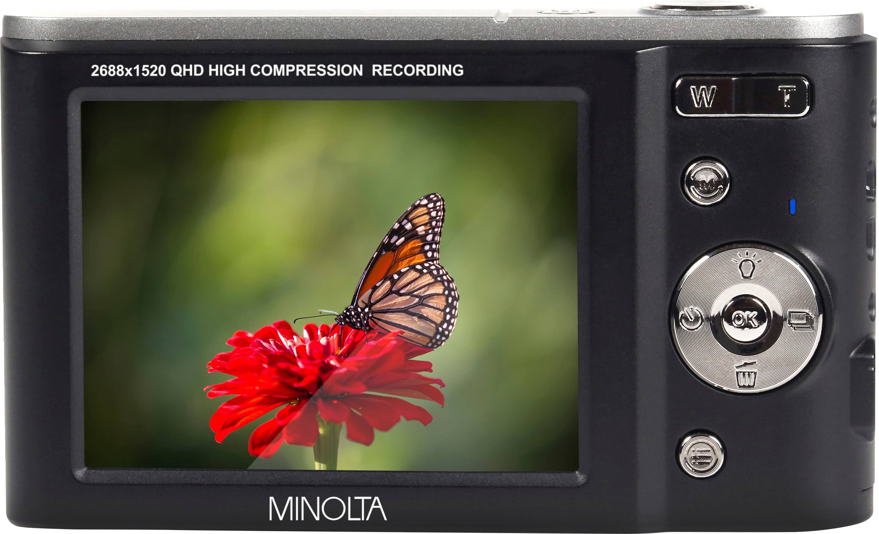 Minolta - MND20 44.0 Megapixel Câmera Digital - Preto -MND20-BK