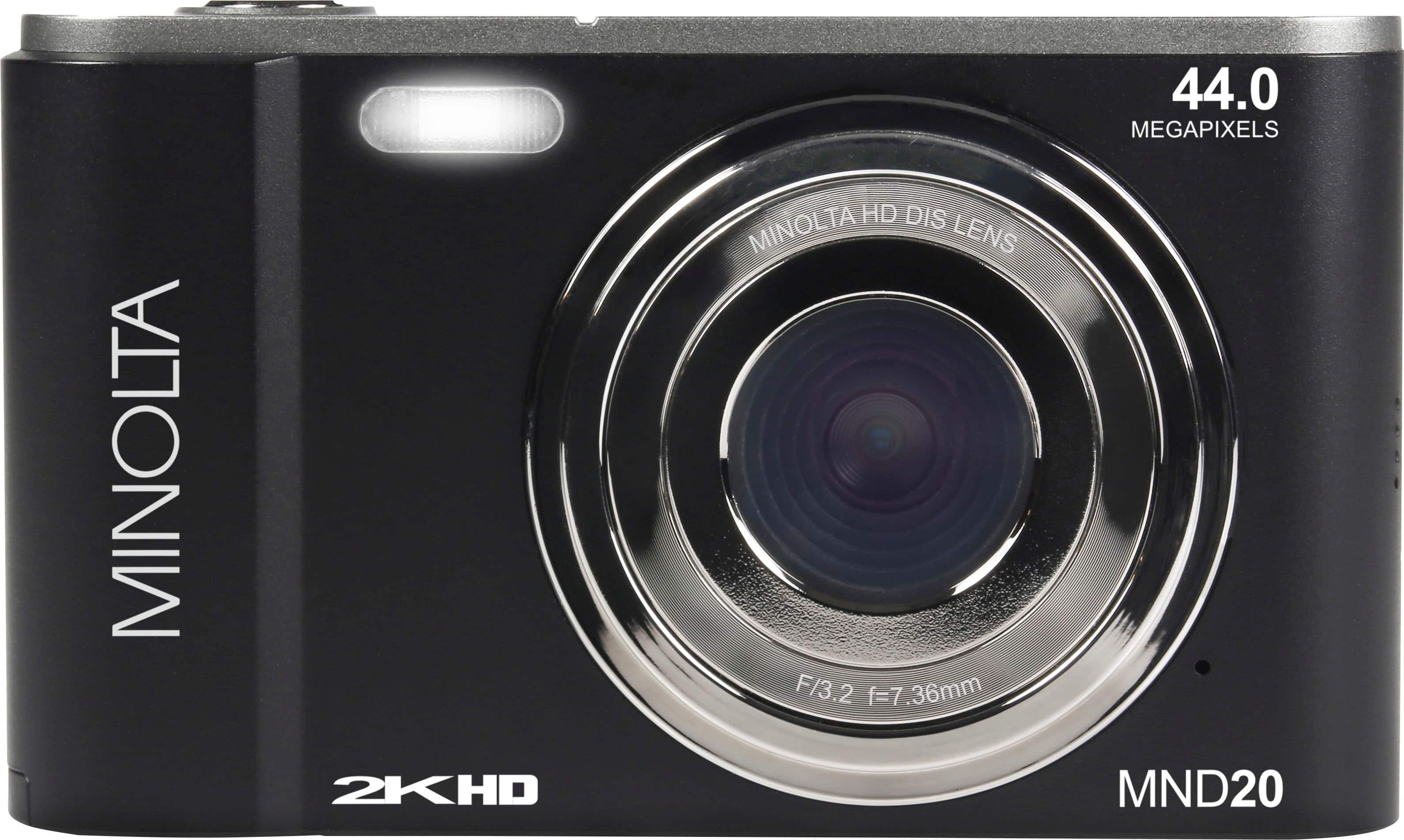 Minolta - MND20 44.0 Megapixel Câmera Digital - Preto -MND20-BK