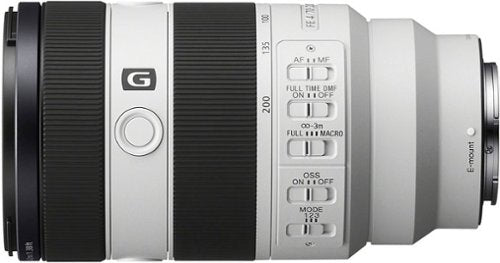 Sony - Lente SEL70200G2 FE 70-200mm F4 Macro G OSS II - Cinza-SEL70200G2