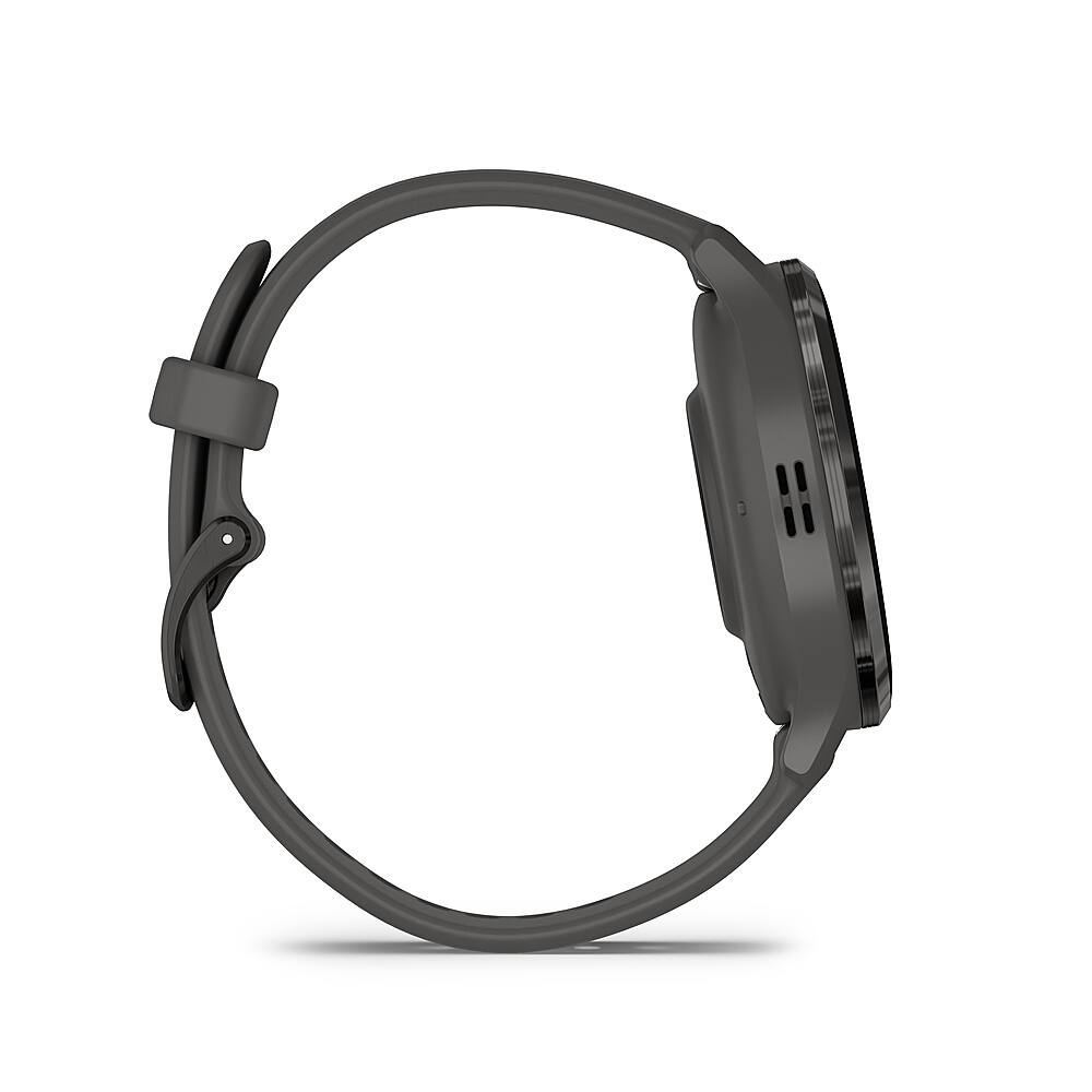 Garmin - Venu 3S GPS Smartwatch 41 mm Polímero reforçado com fibra - Aço inoxidável e cinza seixo-010-02785-00