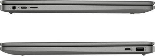 HP - Laptop Chromebook Plus Full HD de 15,6" com Google AI - Intel Core i3 - 8 GB de memória - 128 GB UFS - Prata Mineral-8D616UA#ABA