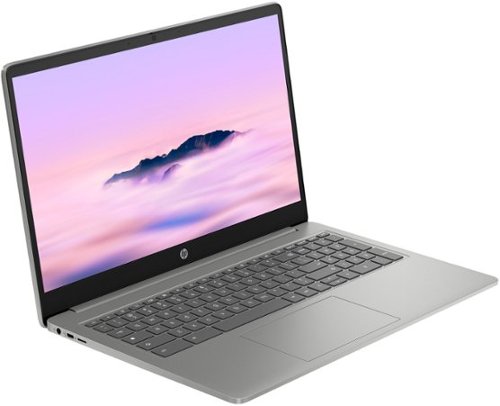 HP - Laptop Chromebook Plus Full HD de 15,6" com Google AI - Intel Core i3 - 8 GB de memória - 128 GB UFS - Prata Mineral-8D616UA#ABA