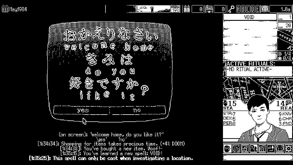 Jogo WORLD OF HORROR - Nintendo Switch All Video Games