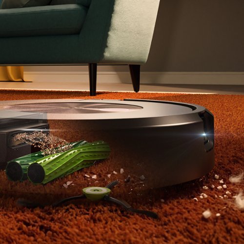 iRobot Roomba Combo j9+ Robô aspirador e esfregão com esvaziamento automático e preenchimento automático - Preto-C975020