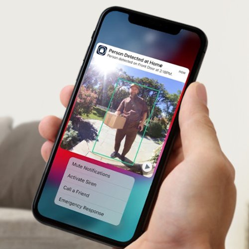 Arlo - Campainha de vídeo Wi-Fi inteligente (2ª geração) - Com fio/bateria operada com resolução 2K - Branco-AVD4001-100NAS