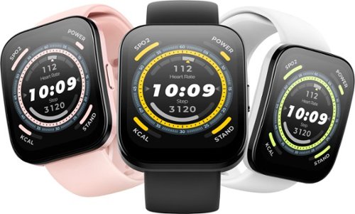 Amazfit - Bip 5 Smartwatch 49mm Plástico Policarbonato - Preto-W2215US1N