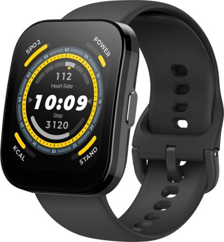 Amazfit - Bip 5 Smartwatch 49mm Plástico Policarbonato - Preto-W2215US1N